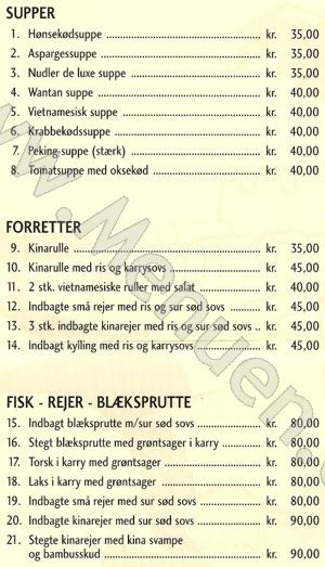 menukortet
