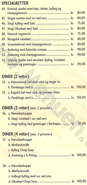 menukortet
